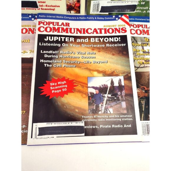 Popular Communications Magazine 2002 Lot of 5 Shortwave Radio Broadcasting Hobby - Picture 4 of 11